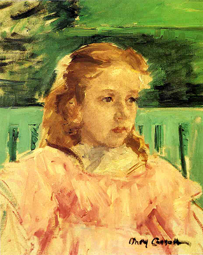 Study for Augusta Reading to her Daughter Mary Cassatt